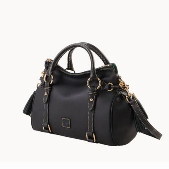 Giftaway Dooney & Bourke Sorrento Satchel Black or Beige Winners Choice - Picture 14 of 14